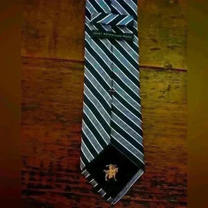Hart Schaffer Marx Men’s Blue Striped Neck Tie